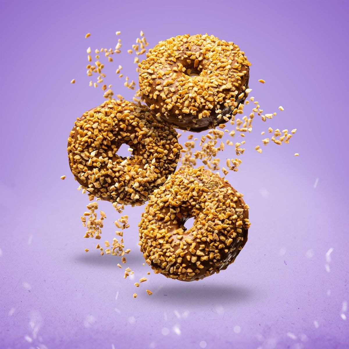 Donuts With Hazelnuts