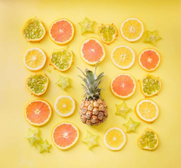 yellow fruits