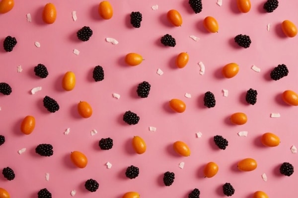 berries and nuts