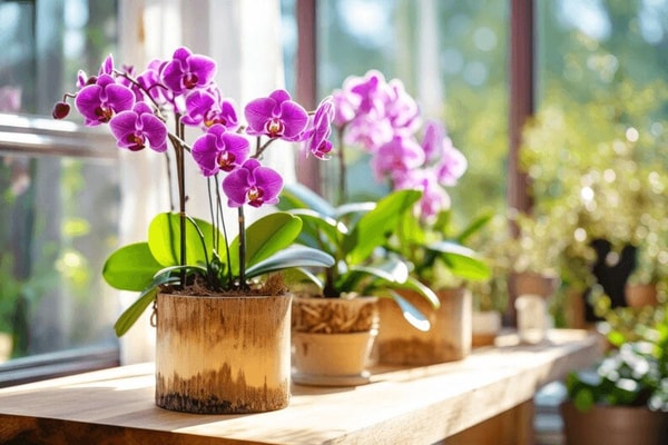 Ar orchidėjos mėgsta saulėtas vietas