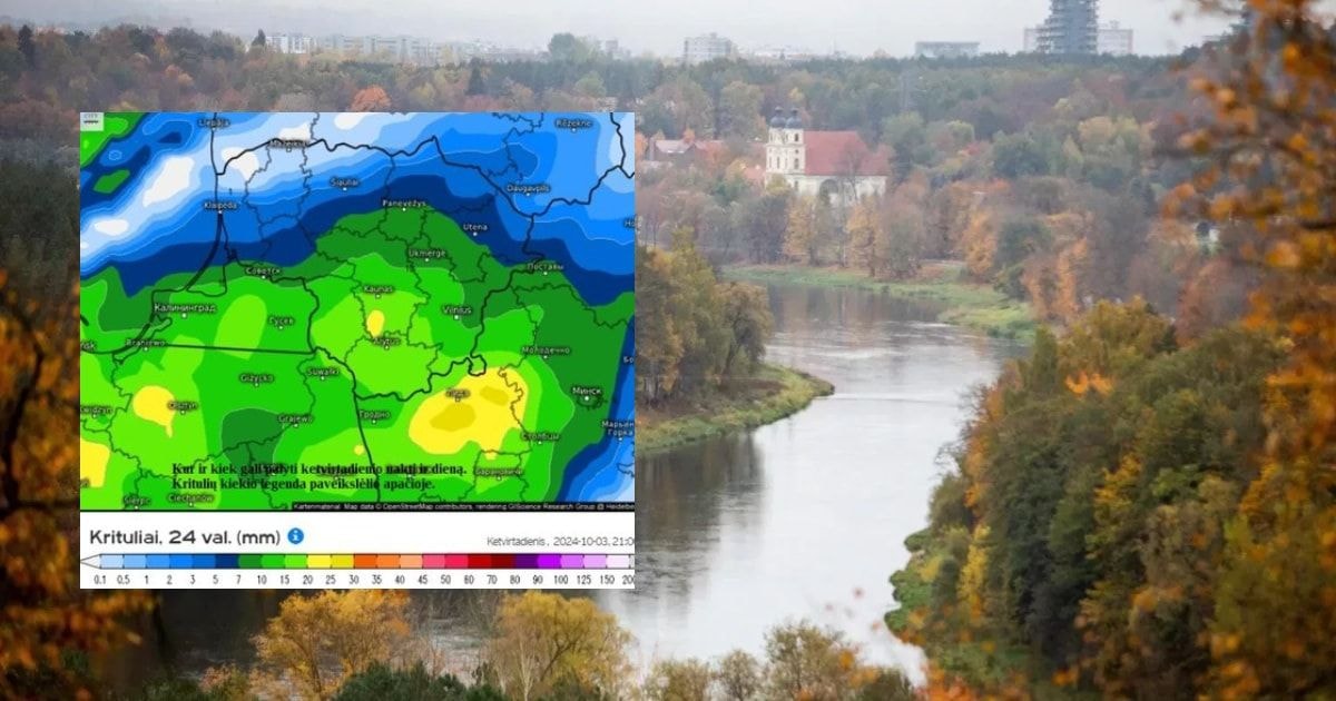 Anticiklonas keičia orus: kitą savaitę laukia neįprasta spaliui temperatūra