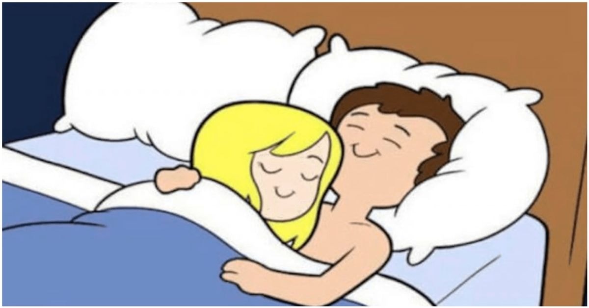 su savo vyrų prieš miegą