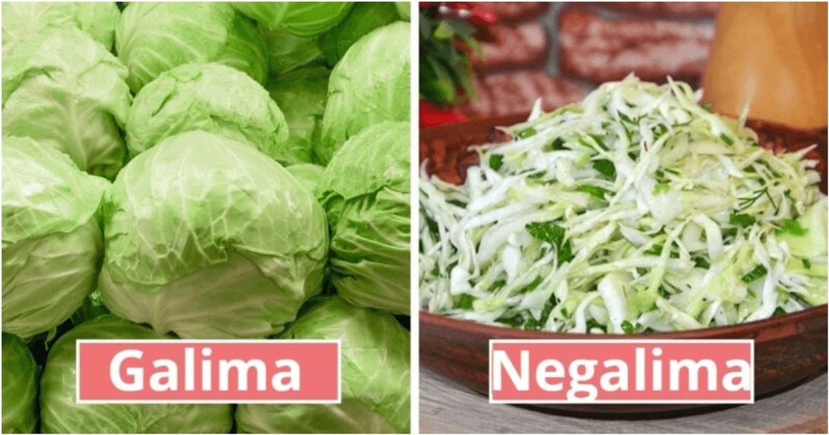 Kaip sveikas maistas virsta nesveiku