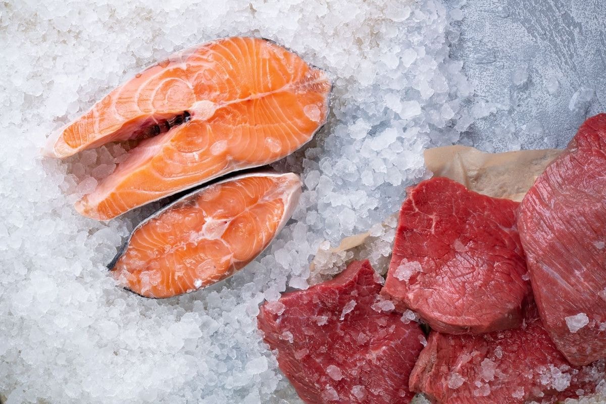 Raw Fish And Meat