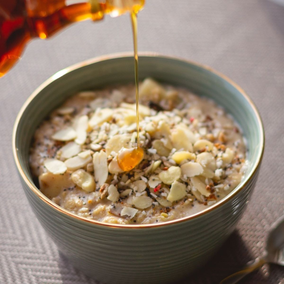 Oatmeal With Agave Syrup