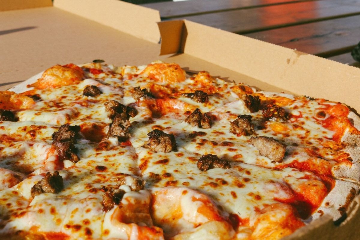 Pizza With Shrimps