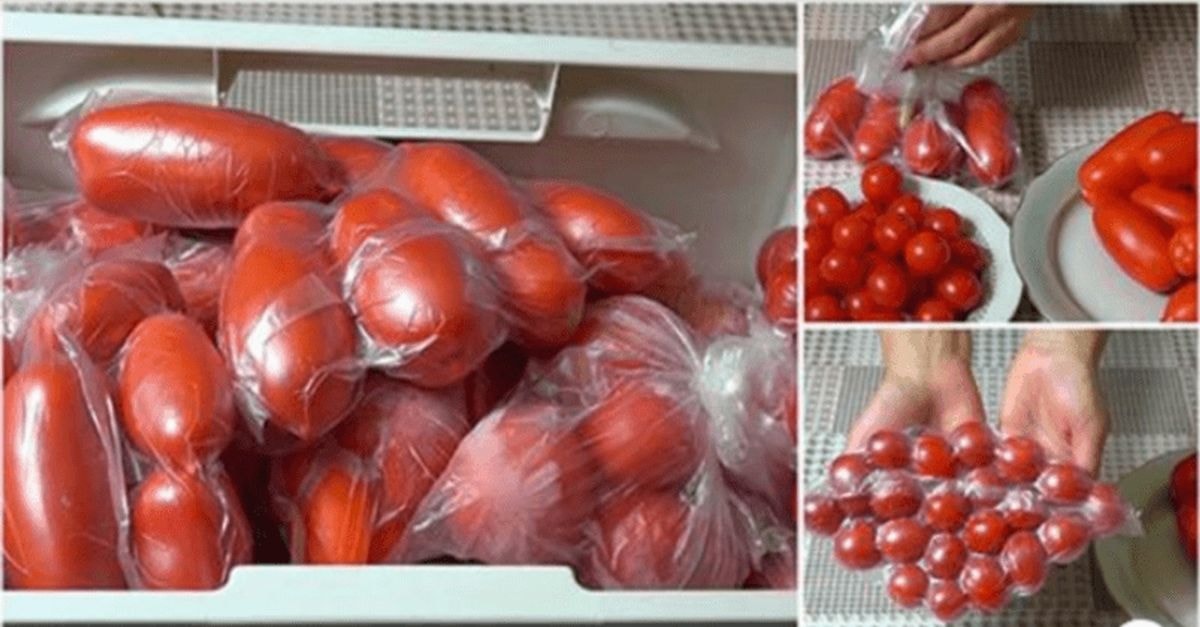 Pasinaudokite šia neįtikėtina gudrybe ir laikykite pomidorus visus metus