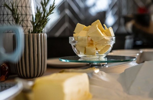 bowl of butter