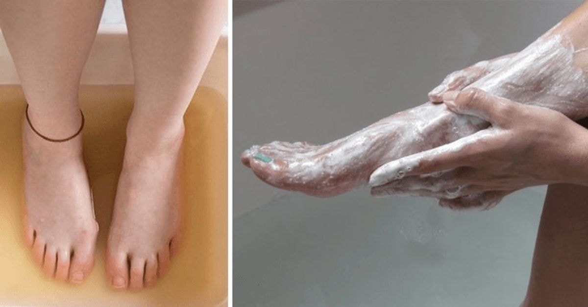 Ji dvi savaites kasdien įtrina kojas į sodą