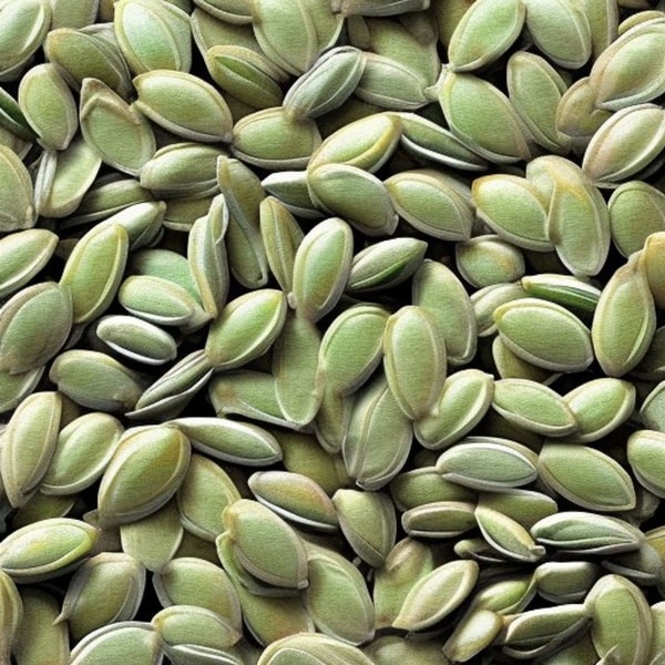 green pumpkin seeds