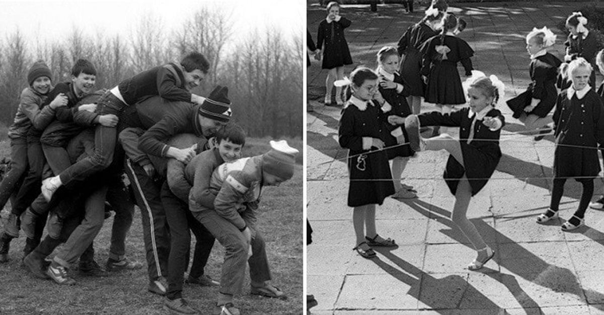 Geriausi sovietinių vaikų žaidimai