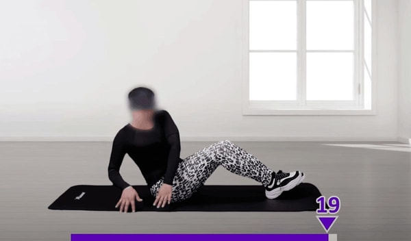 Rusiškas posūkis (Russian twist)