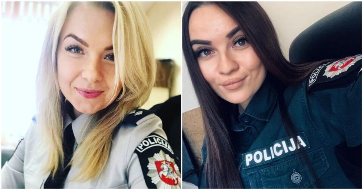 Gražiausios Lietuvos policininkės, kurioms esame dėkingi už tai, jog gerai atlieka savo darbą, saugodamos mus visą parą