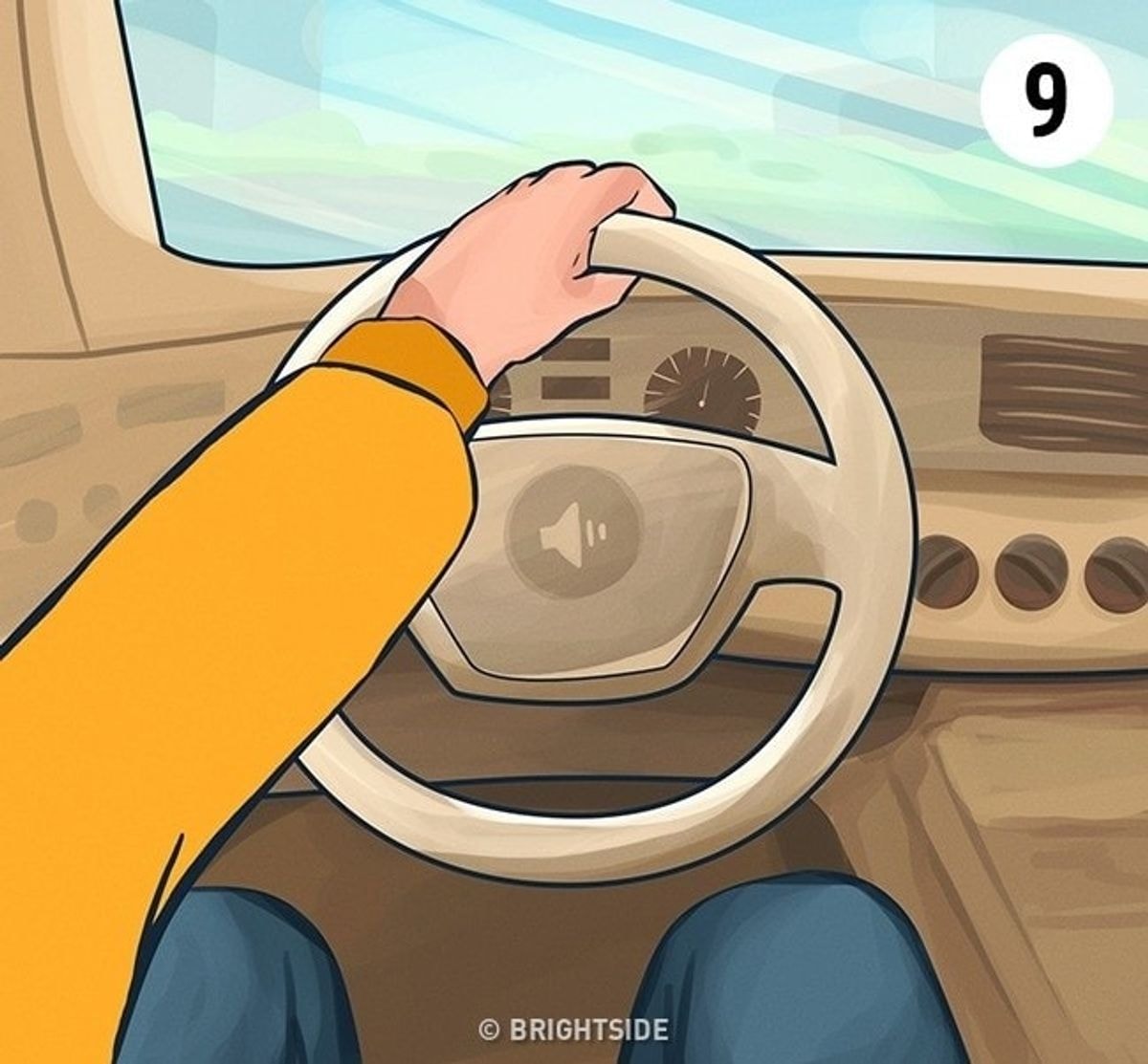 Testas: tai, kaip laikote vairą, gali daug pasakyti apie jus