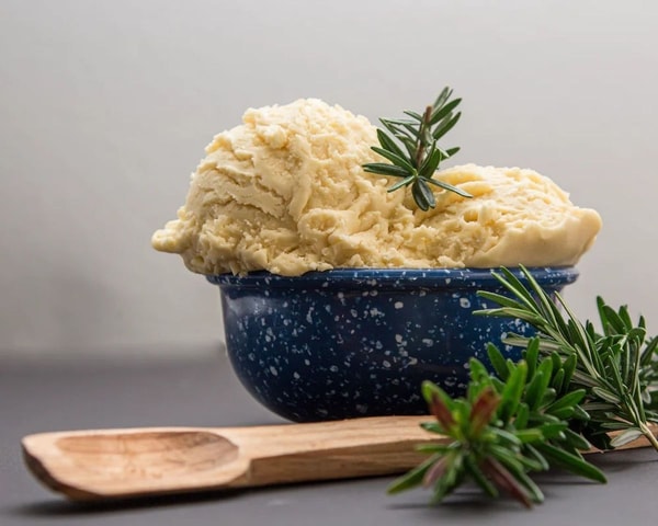 bowl of mashed potatoes