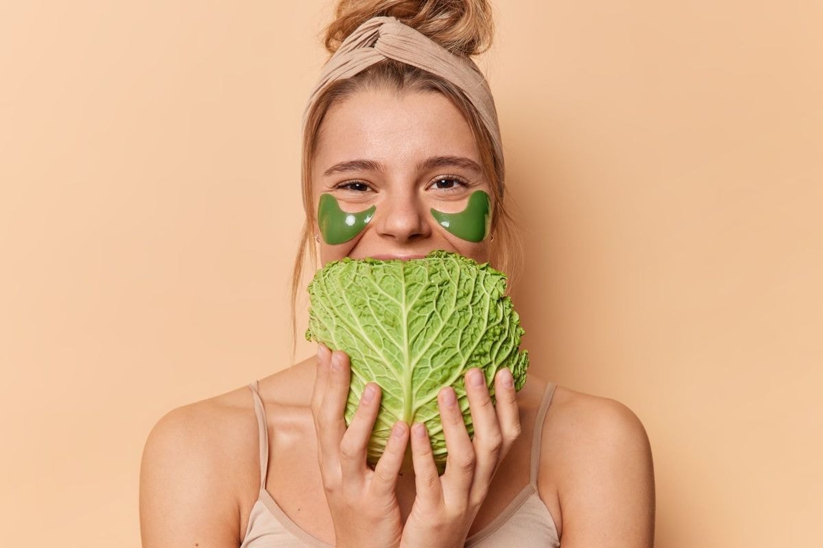 Woman Enjoying Her Skincare