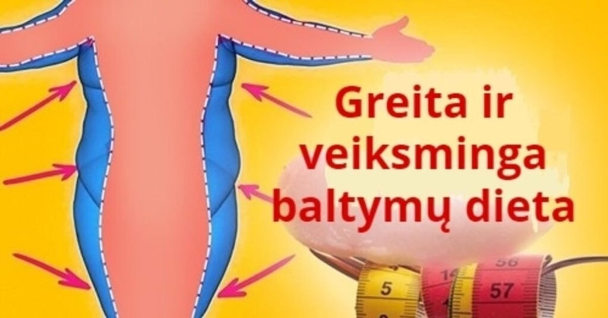 baltymų dieta