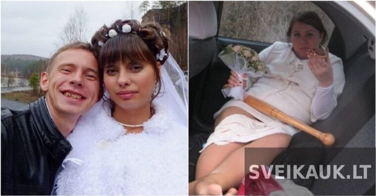 Pašėlusios nuotraukos iš kaimo vestuvių, kurios atbaido visas mintis apie vestuves