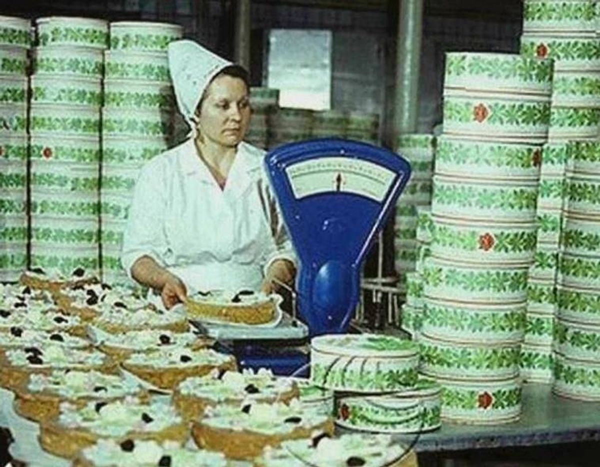 Киевский торт СССР