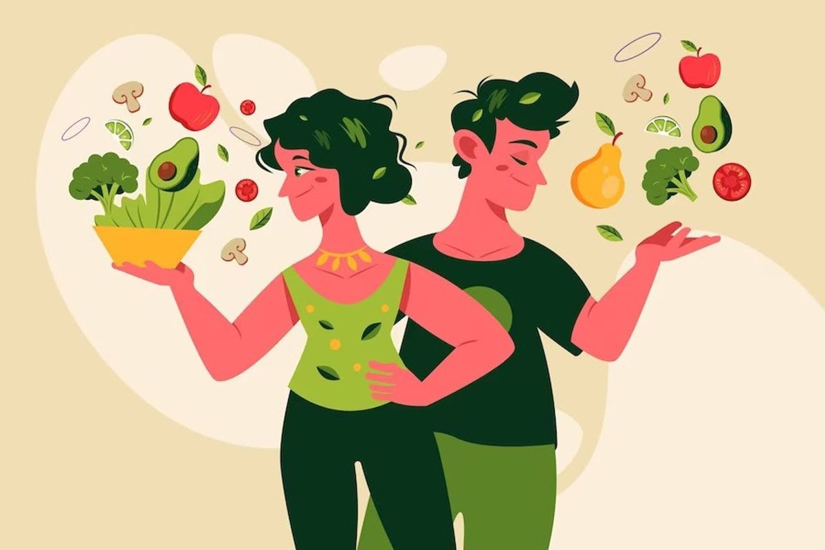 Illustration Of Healthy Nutrition