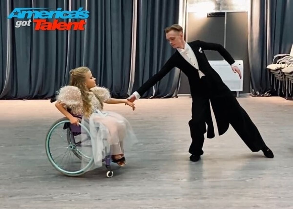 15-metė ukrainietė invalido vežimėlyje užkariauja pasaulį garsiausiame talentų šou