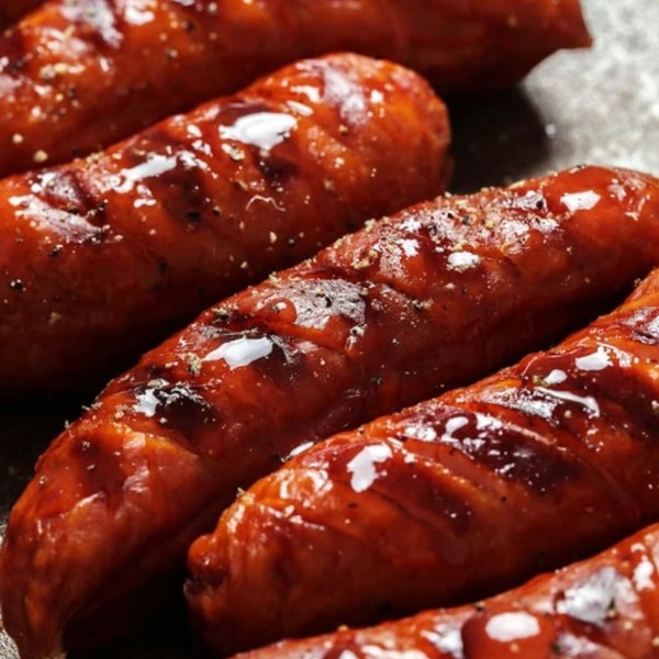 grilled sausages