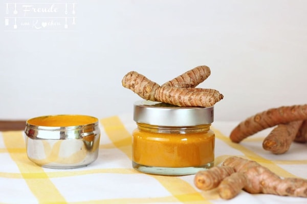 Ciberžolės ir imbiero pasta