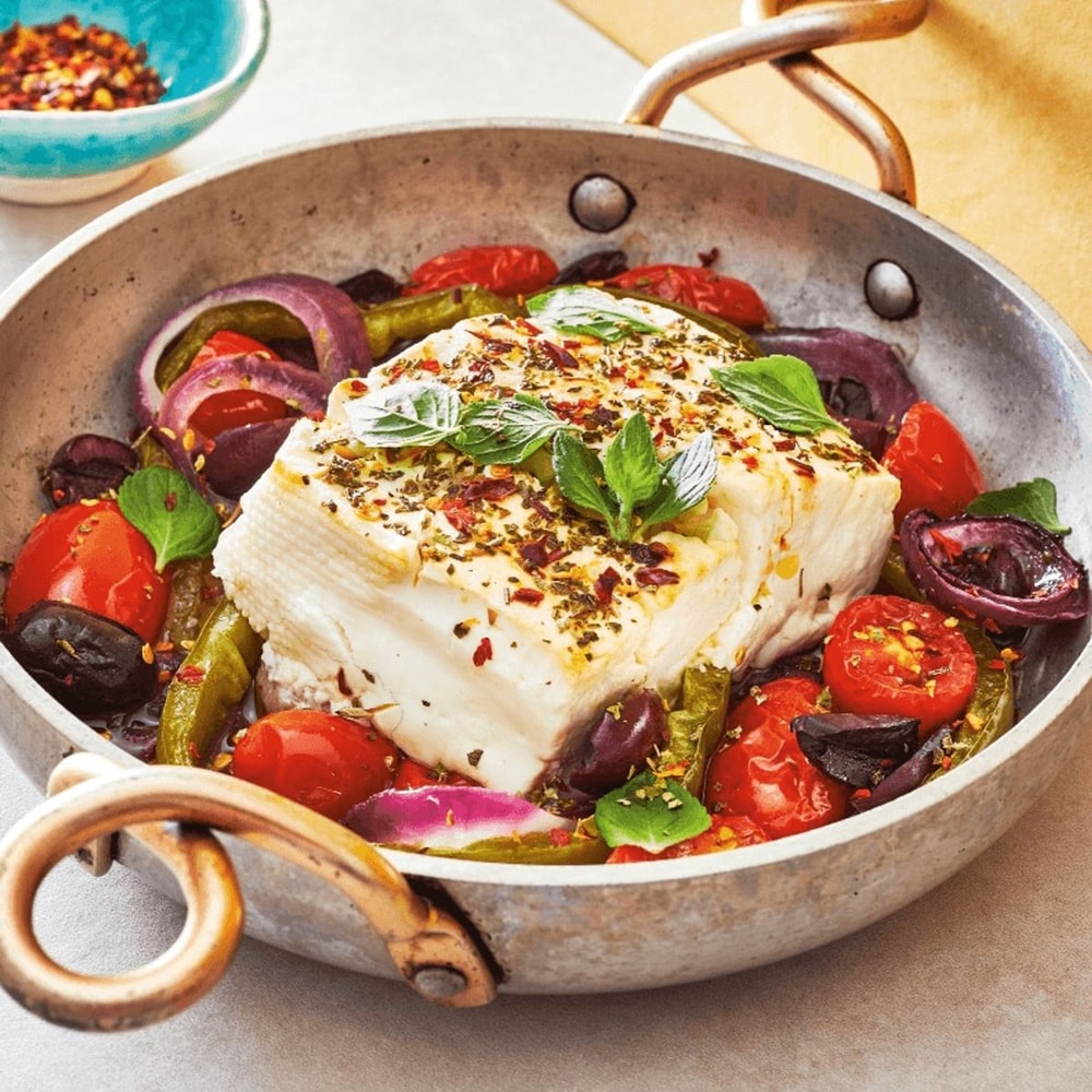 Pikantiška kepta feta