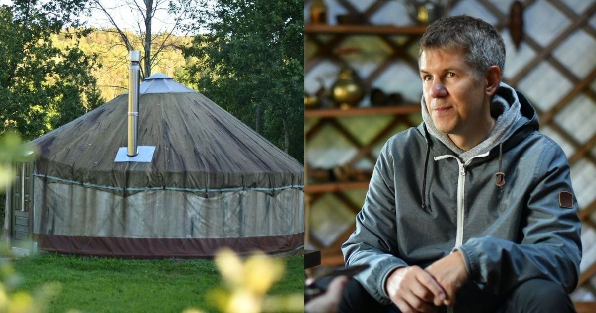 Statydamas jurtą, Mindaugas nesitikėjo, kad ji taps tokia populiari – čia atvyksta gyventi net užsieniečiai