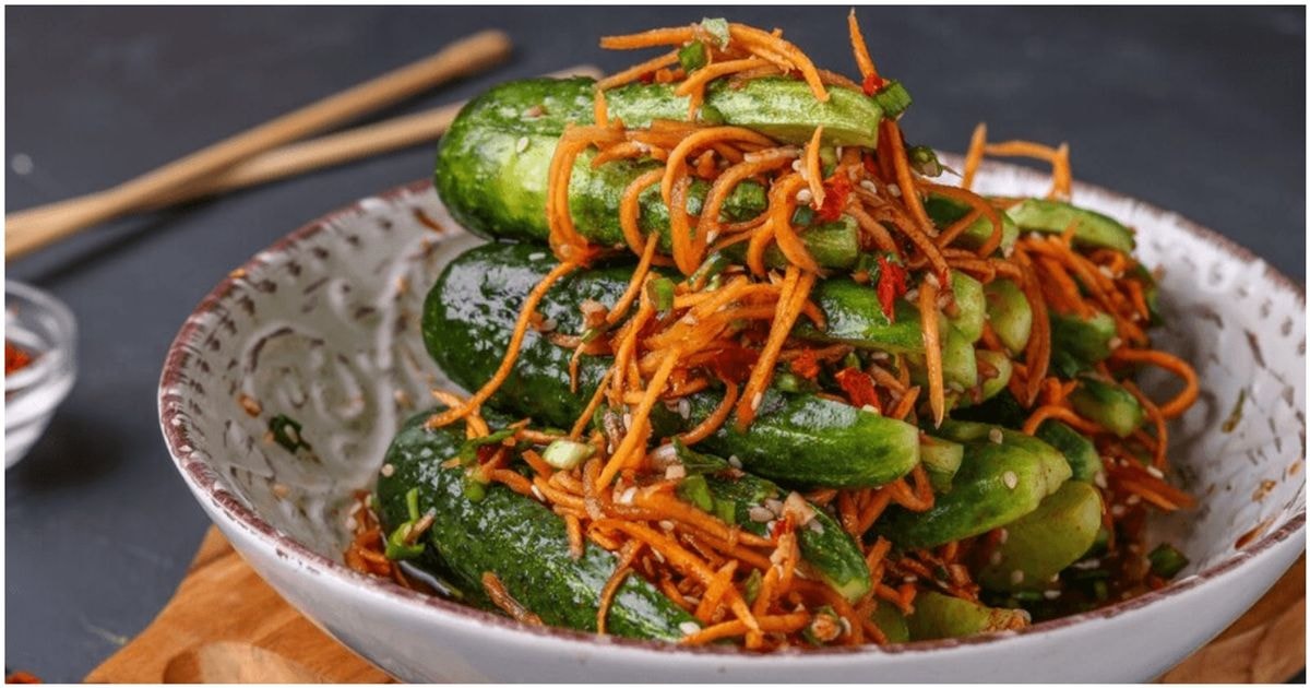 Agurkų kimchi