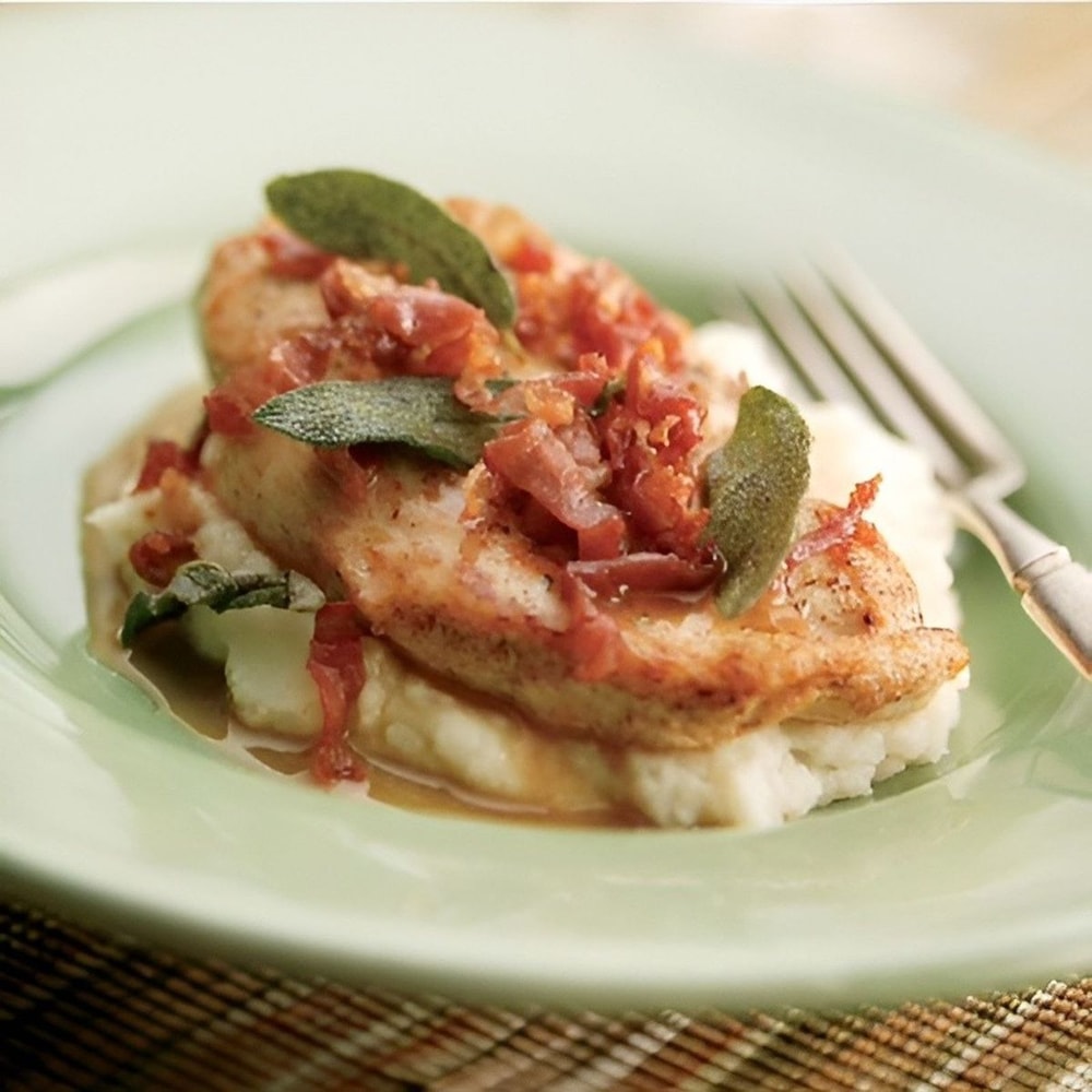 Vištiena Saltimbocca