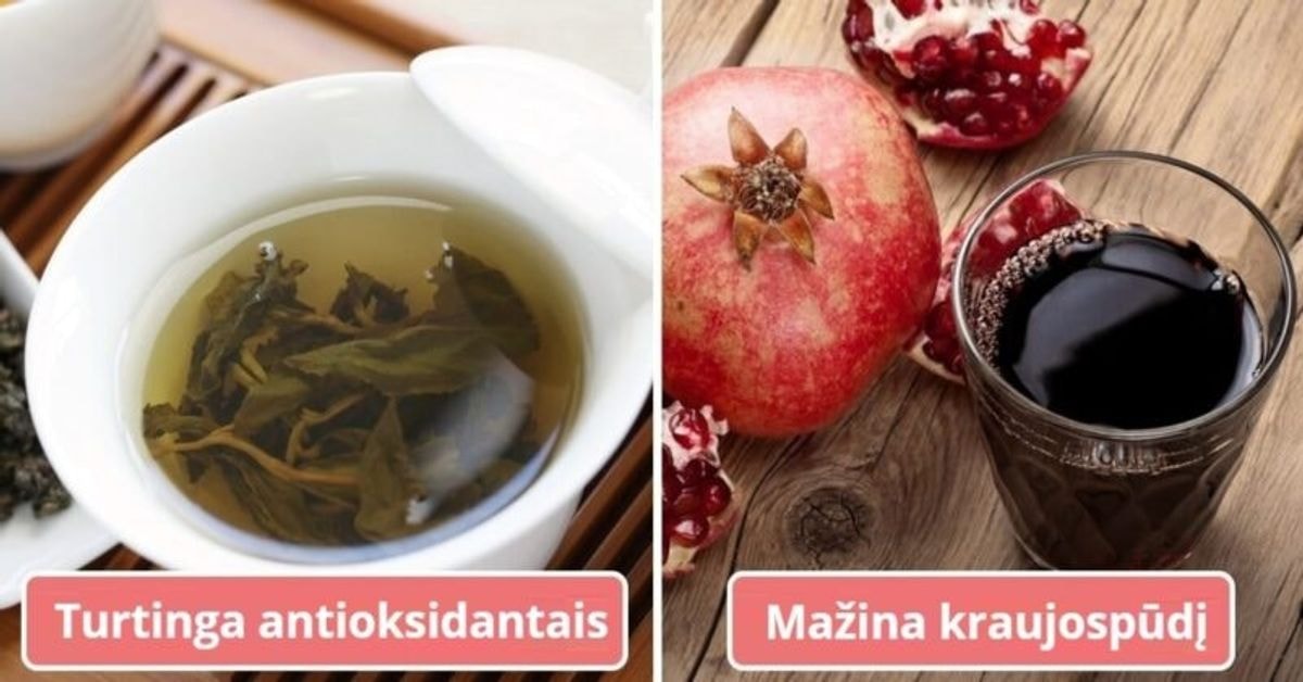 gėrimai širdies sveikatai palaikyti