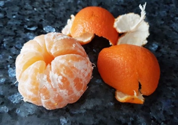 Kam padeda mandarinų žievelės