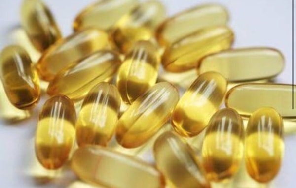 kapsulės su skystu vitaminu E