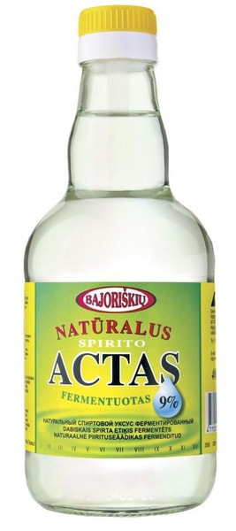 Karpų šalinimas naudojant actą