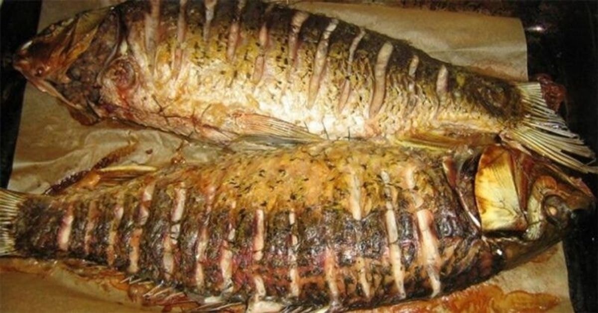Kepta žuvis orkaitėje