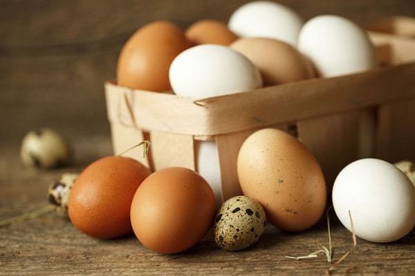 Kokių vitaminų yra kiaušiniuose