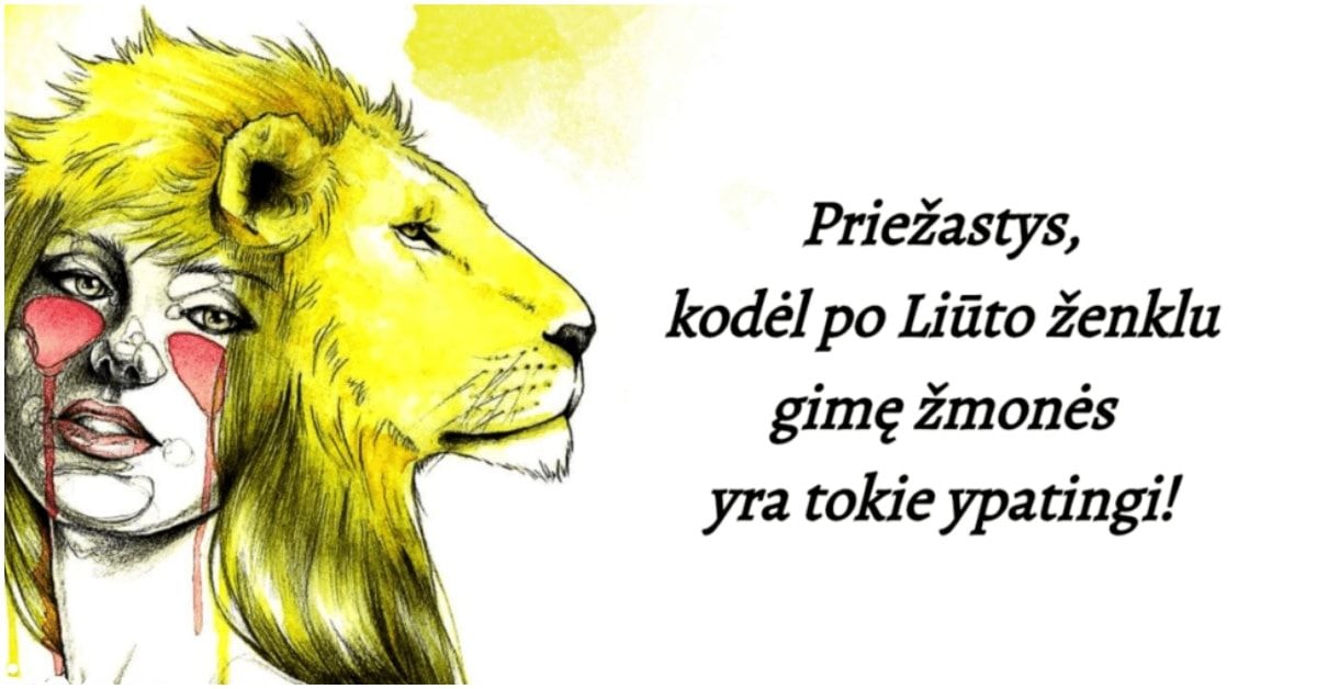 Liūto zodiako ženklas