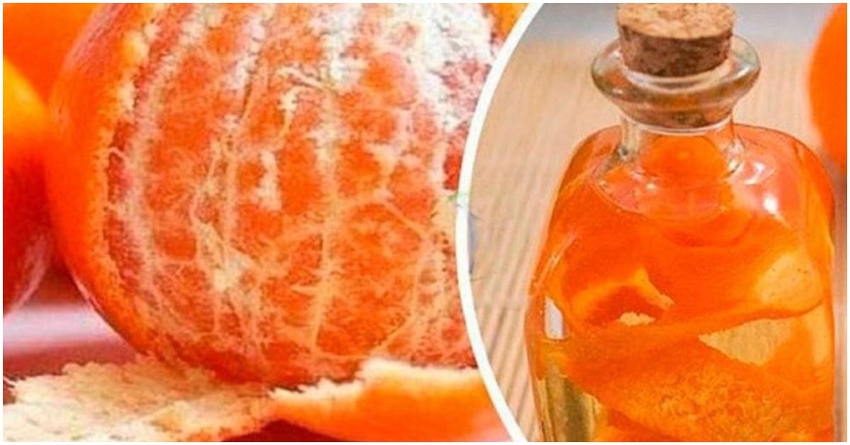 mandarinų žievelės