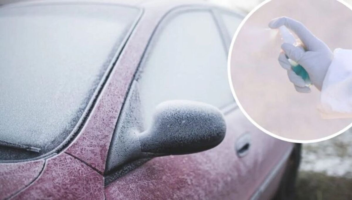 nuvalyti apledėjusį automobilio langą