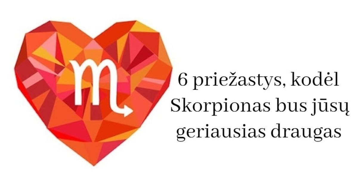 Skorpionų savybės