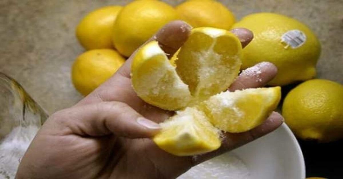 supjaustyti citriną