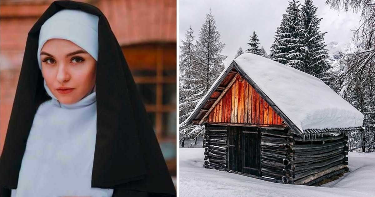 vienuolė ir kunigas