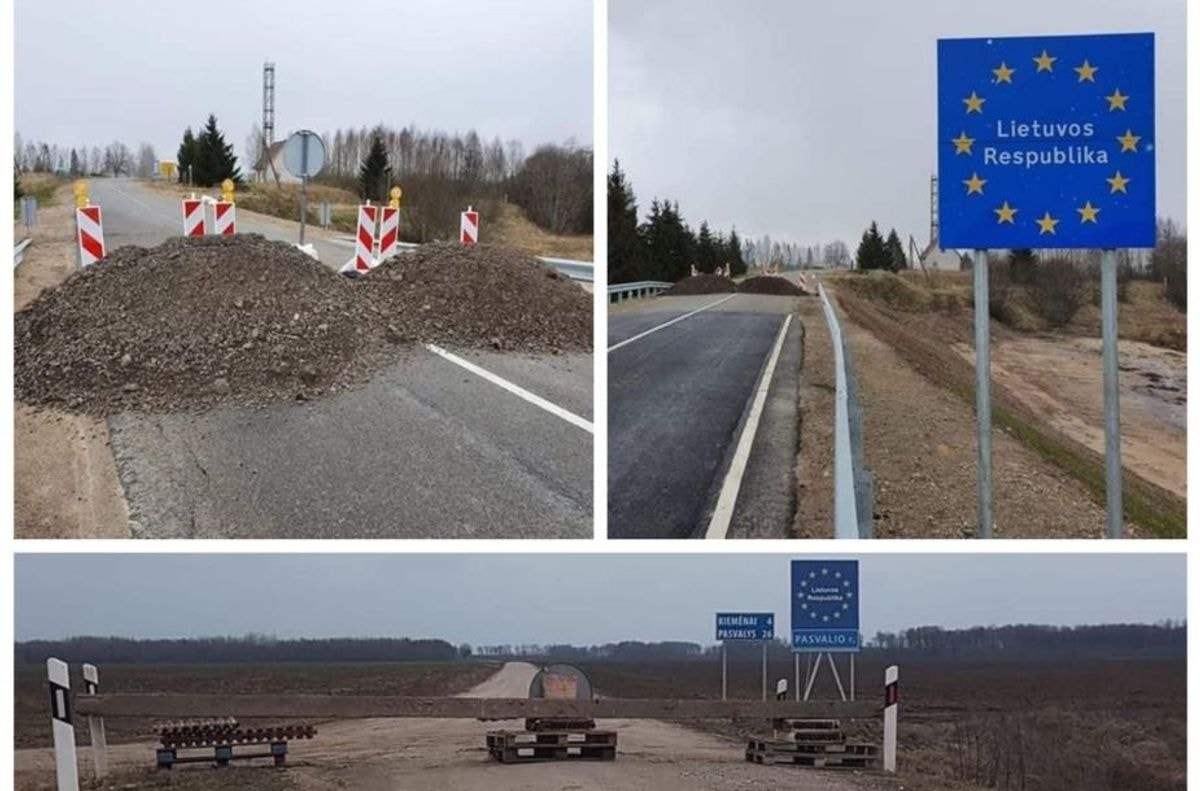 Keliukai iš Lietuvos jau užbarikaduoti, bet ne vietoje sieną kertančių vis tiek atsiranda