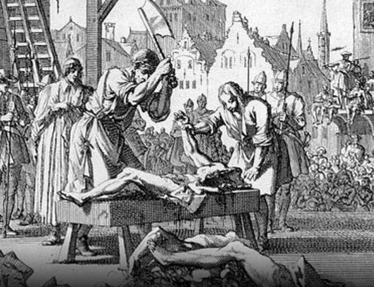 7 tikrai siaubingi senovės egzekucijos metodai