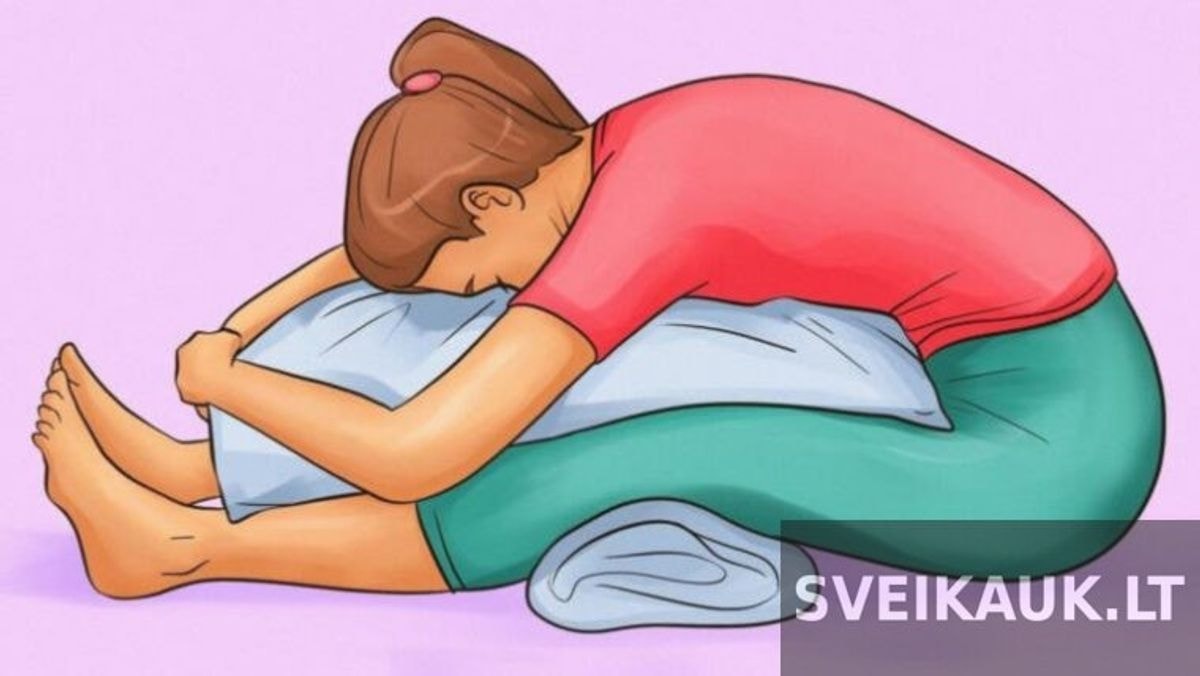 4 pratimai nugaros atpalaidavimui, kad visą naktį miegotumėte kaip kūdikis