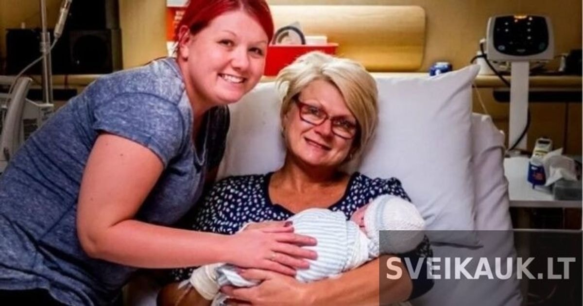 Neeilinė močiutė: 46-erių metų pagimdė savo dukters vaiką