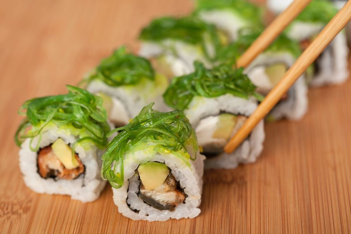 Sushi With Seaweed