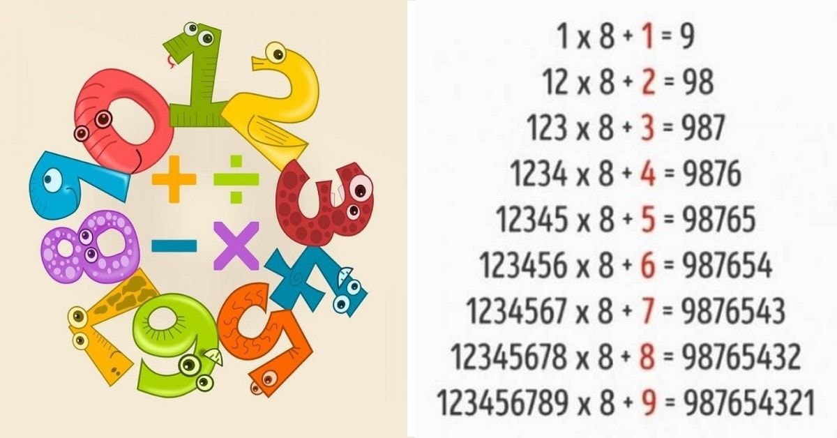 9 matematiniai triukai, kurių jūsų neišmokys mokykloje