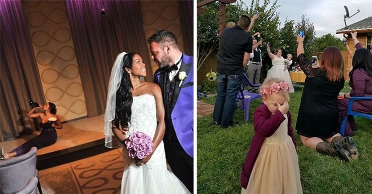 Nuotraukos iš vestuvių, kuriose pavyko užfiksuoti ką nors netikėto